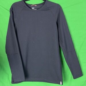 SAXX Roast Master Heavyweight Long Sleeve Black Asphalt Men's  Shirt SZ- M